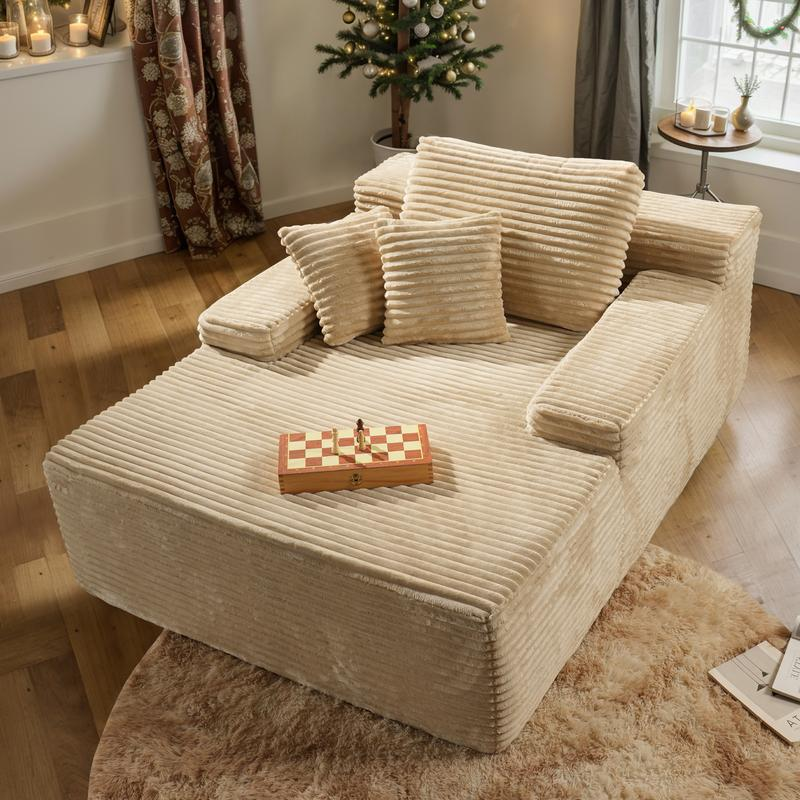Luxury Oversized Chaise Lounge Chair