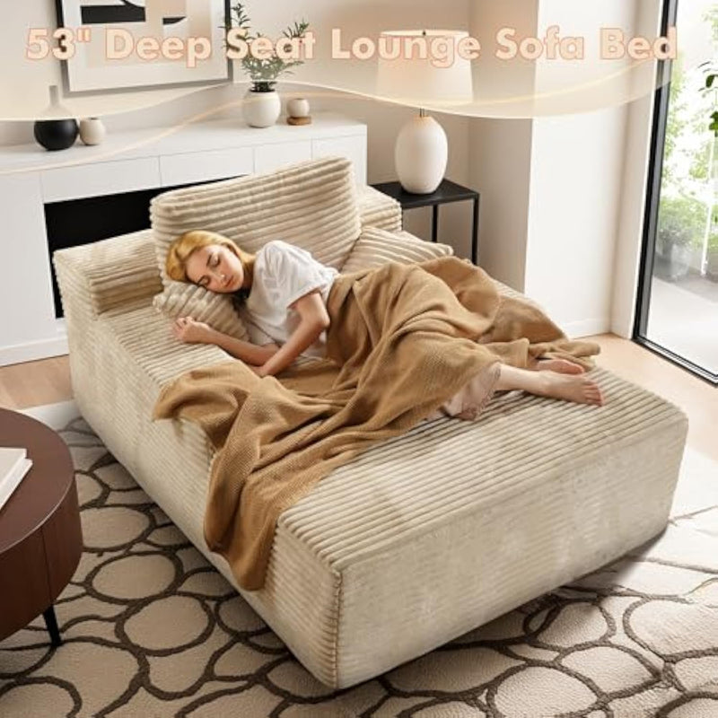 Luxury Oversized Chaise Lounge Chair