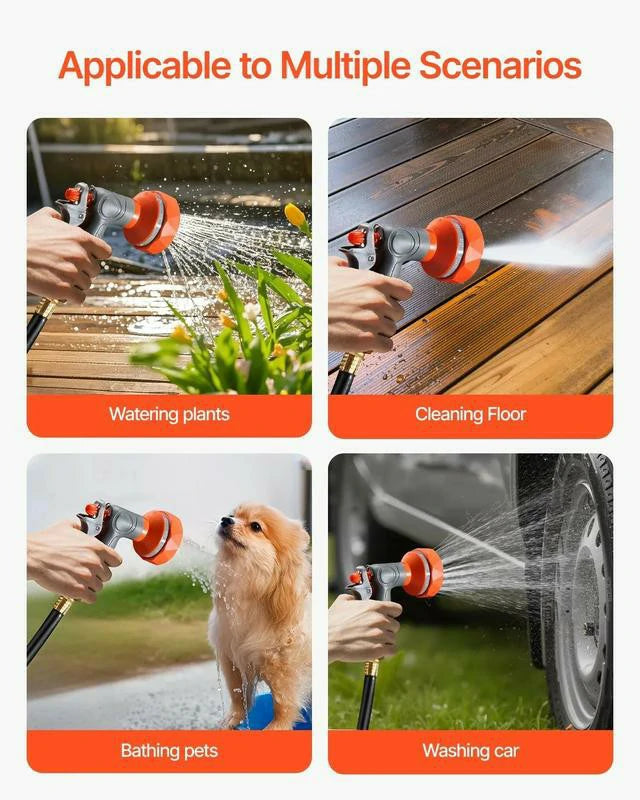 Retractable Garden Hose Reel – 100 ft Wall Mounted Water Hose System