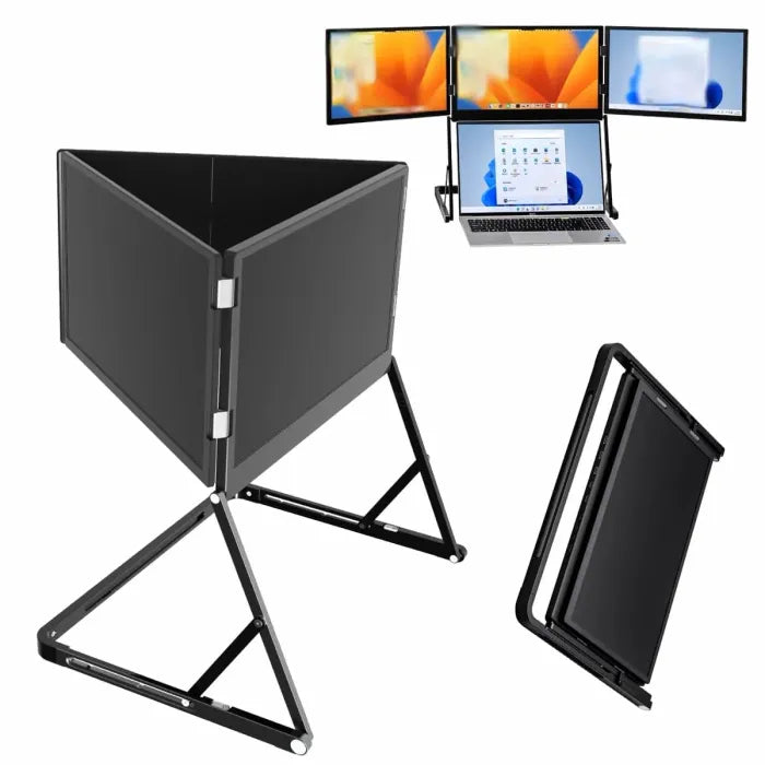 💻 15.6" Tri-Fold Laptop Monitor