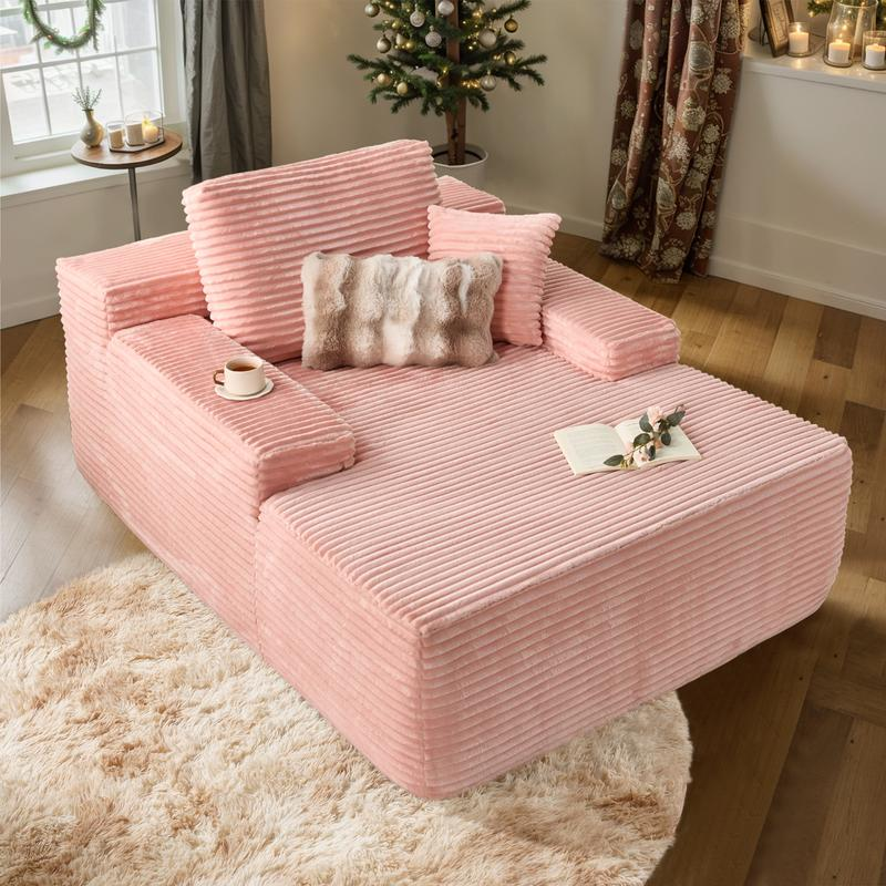 Luxury Oversized Chaise Lounge Chair