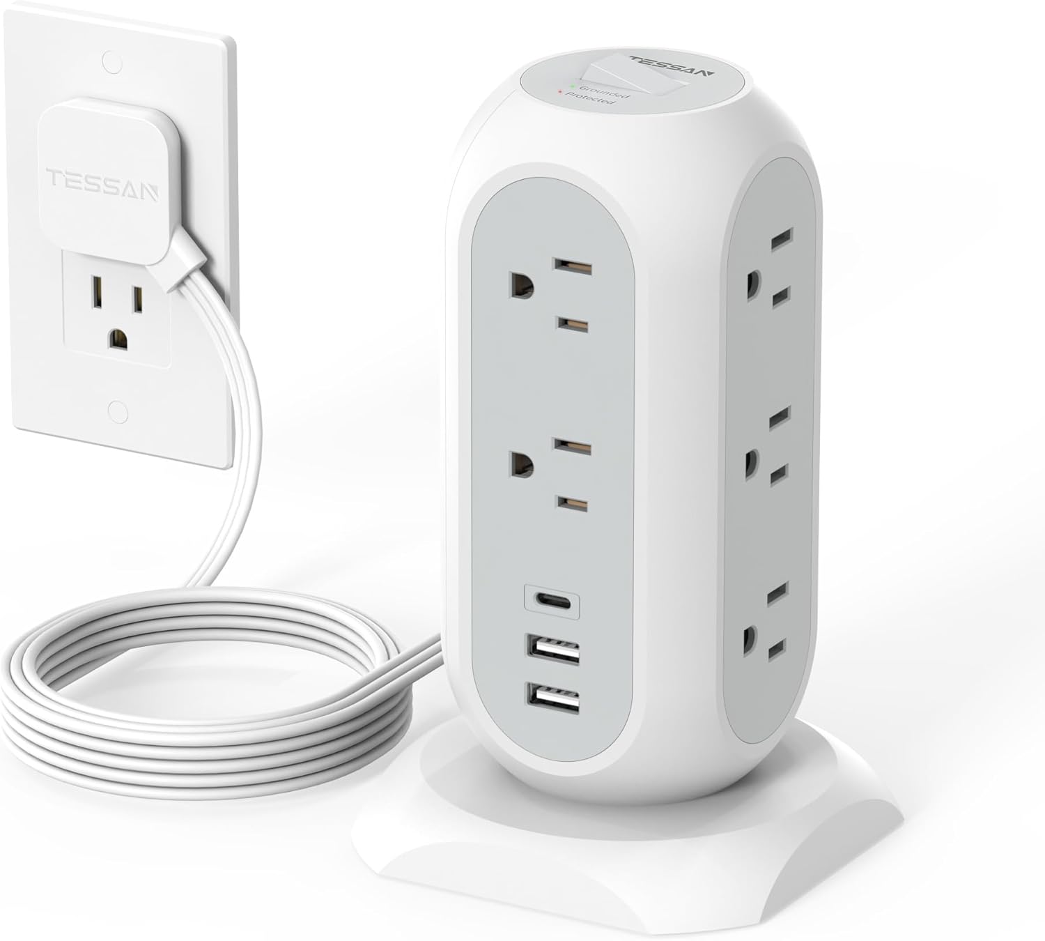 Power Everything in One Place – 14-in-1 Charging Tower ⚡🔌