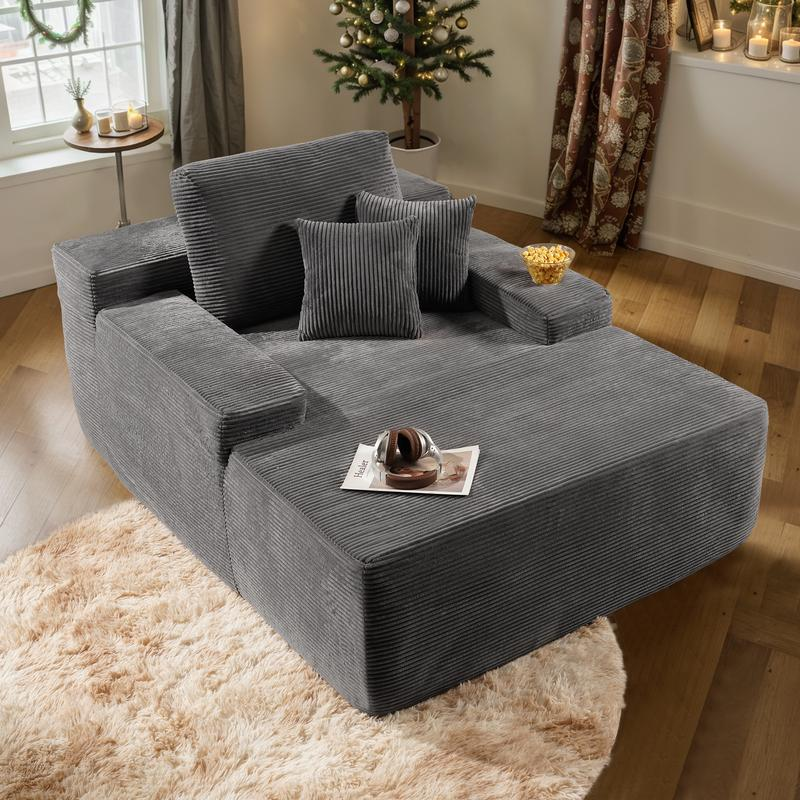 Luxury Oversized Chaise Lounge Chair