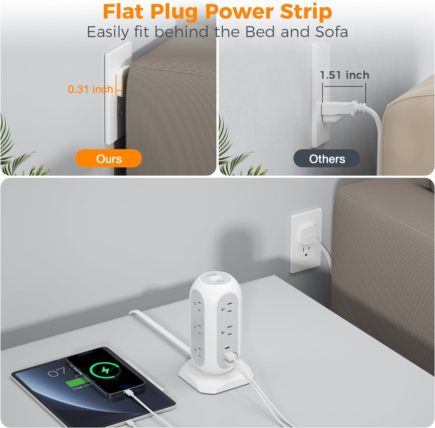 Power Everything in One Place – 14-in-1 Charging Tower ⚡🔌