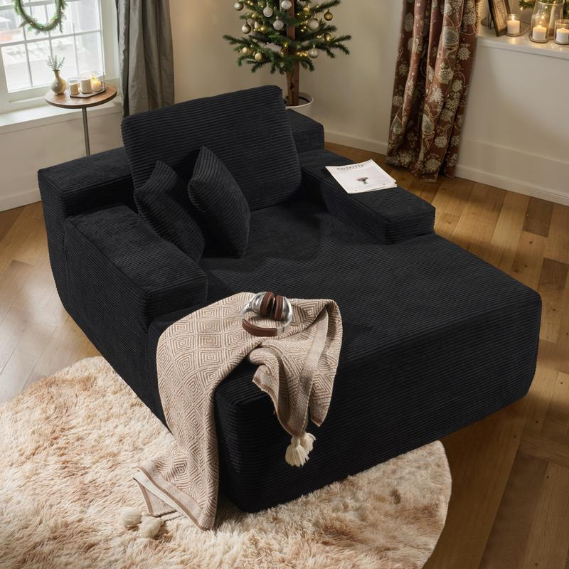 Luxury Oversized Chaise Lounge Chair